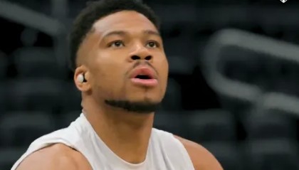 他来了！雄鹿官方晒字母哥积极投入赛前热身的瞬间